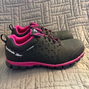 Reebok Exofuse Sublite Steel Toe ASTM F2413-18 Shoes Womens Size 9 M Safety Work